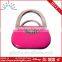 diamante golden metal portable bag hook