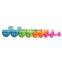 vinyl dumbbell with 0.5kg-10kg dumbbell set