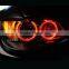 Full circle and semi COB yes 5050smd 160mm angle eyes halo rings head light led car