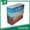 PROMOTIONAL DOUBLE WALL CORRUGATED COLOR BOX FOR FURNITURE
