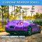 1.52x20M Stretchable Body Sticker Design Chrome Car Wrap Paper