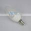 E14 E27 B22 Ceramic 3W LED Candle Light deco hotel party