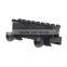 Funpowerland 1 Inch Grease gun accessories /Compact AR15 See-Through Riser Mount