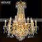 Gold Chinese Chandelier, Crystal Chandelier Istanbul MD81517 L24+11