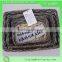 Plastic lined wicker baskets wholesale