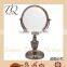 360 degree double sided girls 5x magnifying table compact dressing mirror