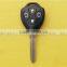 Keyless entry 4 button replacement remote key fob case blank shell for Toyota car key Toy43 blade