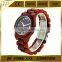 Maple /Pau Rosa/Ebony/verawood cheap wooden Watch Quartz Collection Japan MOVT