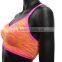 custom girls running wear running bra