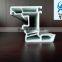 acoustic pvc profile/extrusion pvc profiles/upvc window and door profiles