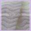 White 15MM 100% acrylic jacquard disigner fabric faux fur china manufacturer