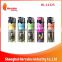 HL-11325 Custom plastic cigarette flame gas lighters with sticker
