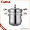 2016 hot sale Stainless steel couscous steamer