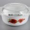 3pcs Casserole Set with lids Heat Resistant Opal Glassware Microwave oven