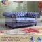 Italian modern leather sofa/ genuine leather sofa