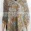 Chain Pattern Printed Long Wool Scarf