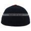 Plain Black And Orange Fitted Hats Basedball Cap Bulk
