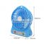 Portable electric mini usb fan, 18650 lithium battery Handheld rechargeable fan