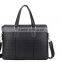 High quality black men handbag genuine leather men bag