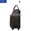 Carry-On Type Polyester Bag Travel Wheeled Trolley Bag With Zipper