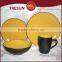 Ceramic 16 pcs 2 Tone Color Glaze Dinnerware Stoneware Dinner Set