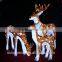 Christmas 3d Lighted Ice Deer/ Holiday 3d Motif Christmas 100cm Deer Decoration/led Light Reindeer