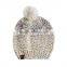 2015 design your logo new and fashion knitted girl hat winter