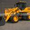 4WD 3 Ton Small Articulating Wheel Loader Compact Loaders With CE
