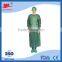 CE,ISO, FDA Lightweight Non Woven Disposable Visiting Isolation Gowns