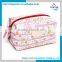 2016 Fashion Design Hexagon Printing PVC Leather Cosmetic Makeup Bag for Ladies Choose