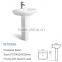 Pedestal washing ceramic sanitary ware mold