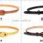 Korea Style Fashion Ladies And Women All-match Candy Color Patent Leather Slim Waist Belt