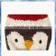 women lurex stripe owl free animal hat knitting patterns