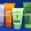 2015 plastic tube for comestic packaging tubes capacity 3ml to 480ml