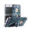 2016 With ring kickstand Luxury 3 in 1 Hard PC Marbling Phone Case Cover For iPhone 5S SE 6 6S Marble Checked Pattern Phone Case