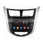 Ownice Android 4.4 quad core car GPS video Radio for Hyundai Verna Accent Solaris support DVR TV 3G AUX IN USB 1024*600