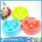 bulk pet feeder pink dog bowl dog slow eating bowl slow bowl