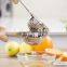 manual hand fruit squeezer,stainless steel Fruit juicer, Lemon juicerLarge Size Manual Lemon Squeezer / Citrus Juicer, Commercia