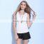 2016 Summer Fashion Ladies Pendant Necklace Collar Design Tank Top Casual Round Neck Slim Cotton Knit Vest Women