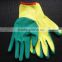 13G latex coated polyester gloves rubber coated cotton gloves nitrile coated work gloves,rubber coated work gloves/guantes 0204