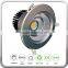 Commercial Lighting Recessed Ceiling COB Led Downlight Silver Grey Color
