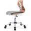 Vintage Black Dining MidCentury Modern Faux Wood Chrome Chair Caster