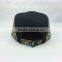 wholesale customize design your own logo black 5 panel hat with printing logo