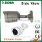 Unique Case 1/4"CMOS Bullet Proof Metal Cctv Camera