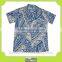 custom fashion boy's beach camp aloha shirt