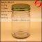 set of 280ml 750ml empty glass jar with screw cap