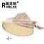 Fashion Girl Hats Wholesale Visor Hat Paper Straw Hat