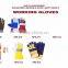 working gloves, cow split gloves, hi vis gloves