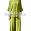 Women's Solid Loose Cotton Linen 2 Pcs Dolman Blouse Wide leg Pants Suits