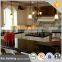 Guangzhou american style solid wood kitchen cabinet design